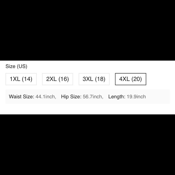 Plus Distressed Denim Skirt - Picture 3 of 3